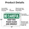 Signmission Safety Culture Sign, 14 in Width, Aluminum, Rectangle OS-2PACK-BC-A-1014-L-10033 - alternate 6